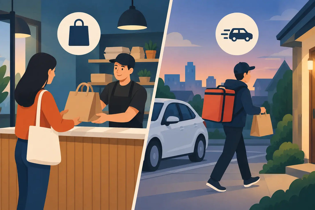 Restaurant Pickup Versus Delivery for Tonight